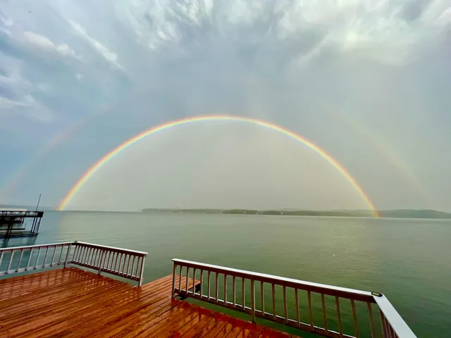 a view of balcony with furniture
