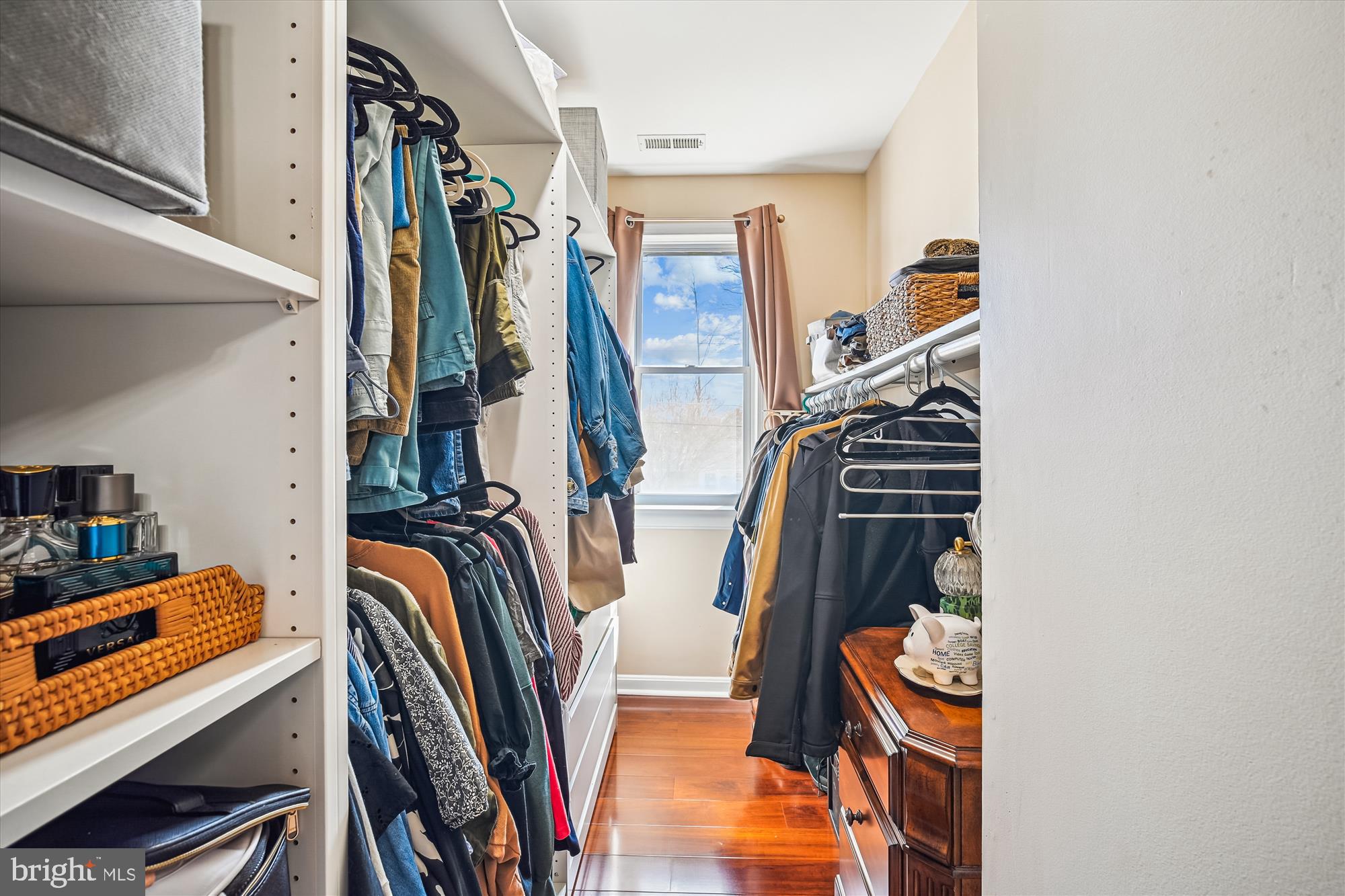 7314 Inzer Street Springfield, VA 22151 - Photo 14 of 37 a view of walk in closet with clothes and shoes