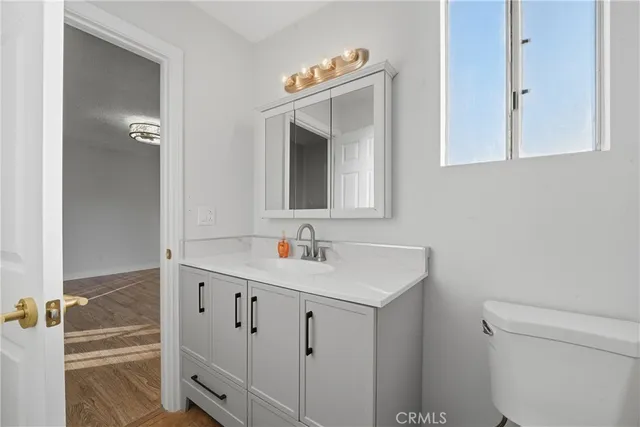 an aerial view of residential house with outdoor space