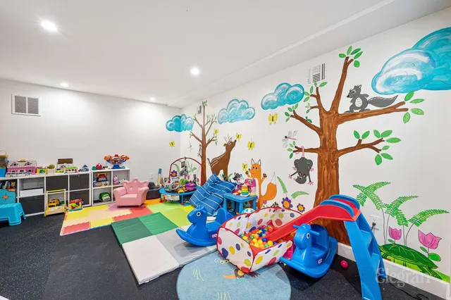 a view of a terrace with sitting area