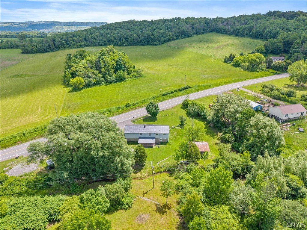 4375 Davis Corners Road Smithfield, NY 13408 - Photo 30 of 34 Aerial view