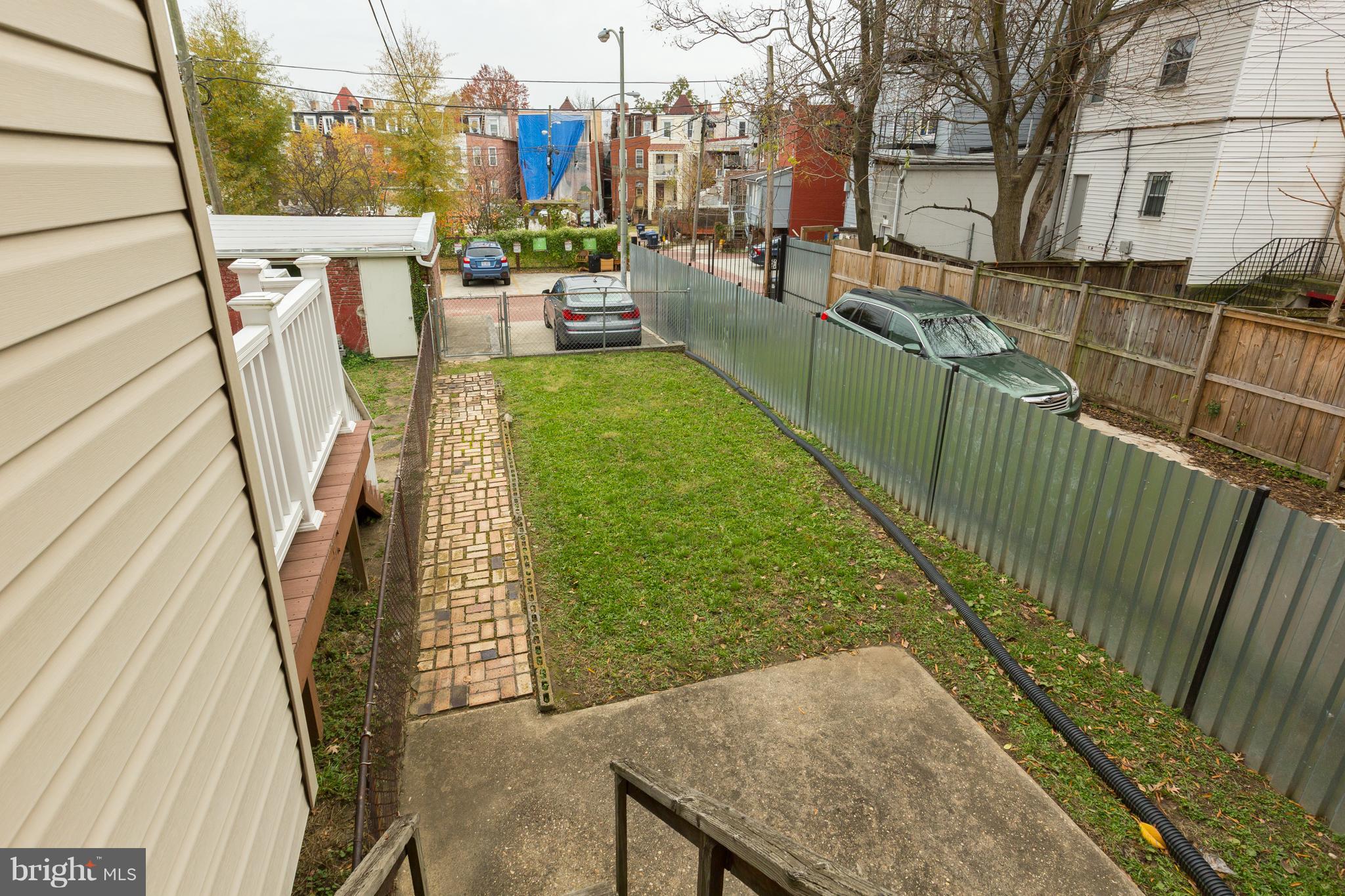 1028 Park Road Northwest Washington, DC 20010 - Photo 32 of 35 Backyard