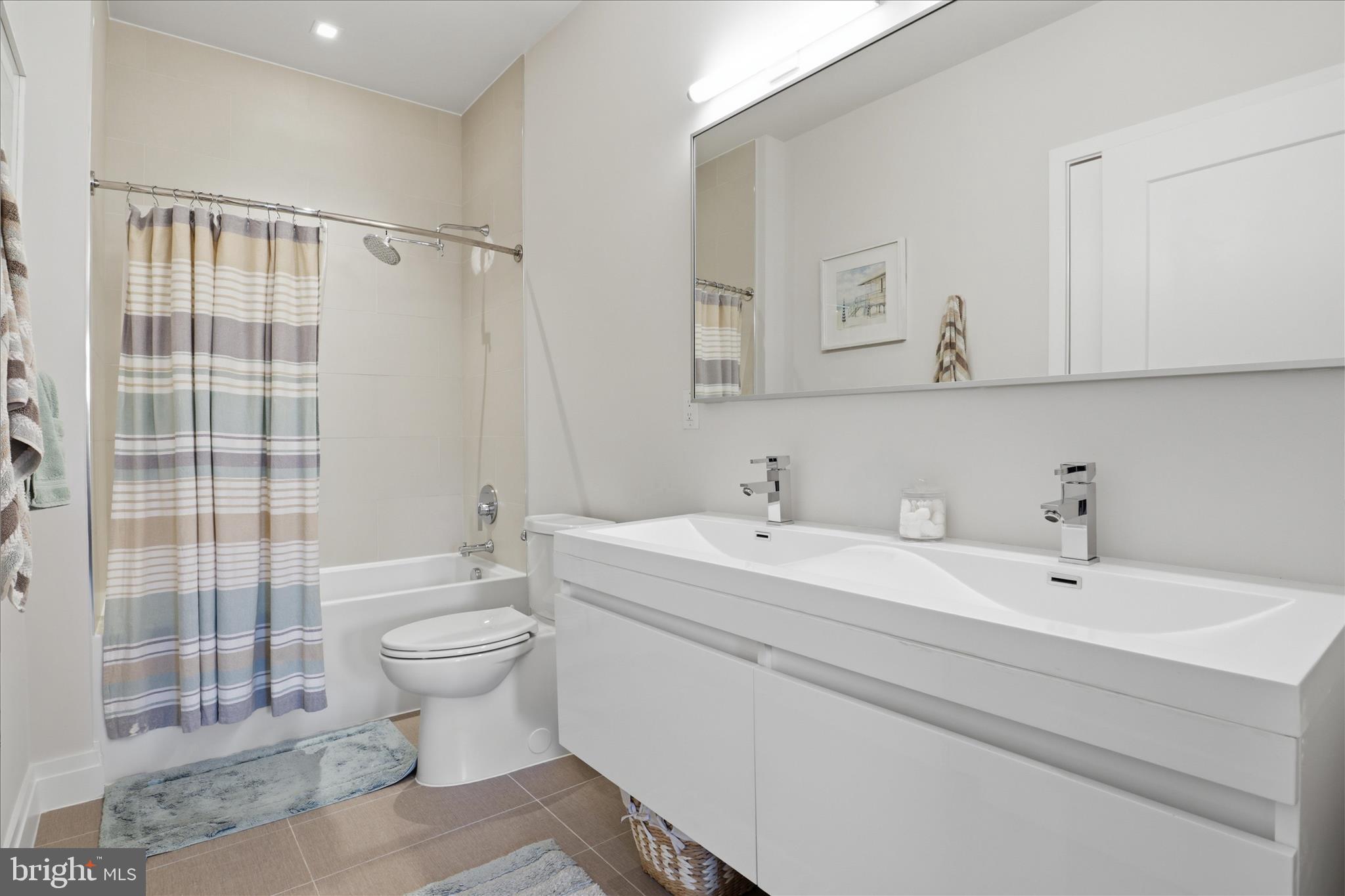 900 11th Street Southeast, Unit 203 Washington, DC 20003 - Photo 15 of 36 Double Sinks in Spacious bathroom