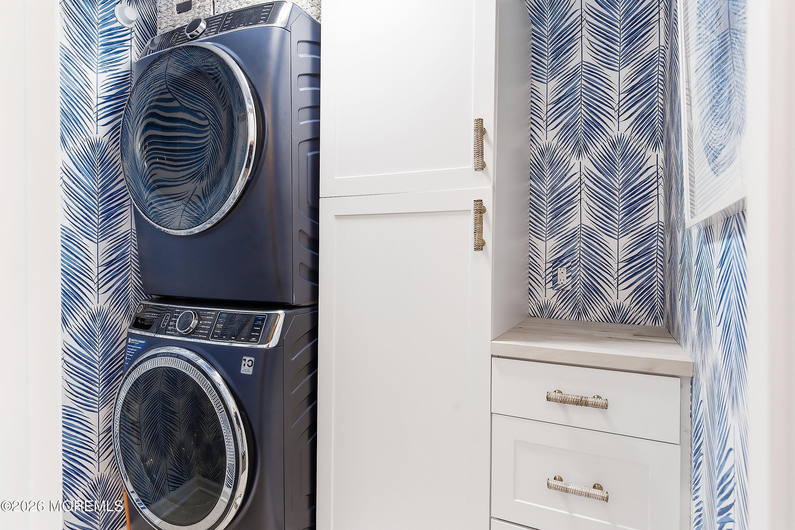 14 Lighthouse Point Road, Unit 604 Highlands, NJ 07732 - Photo 27 of 41 a close up view of a washer and dryer