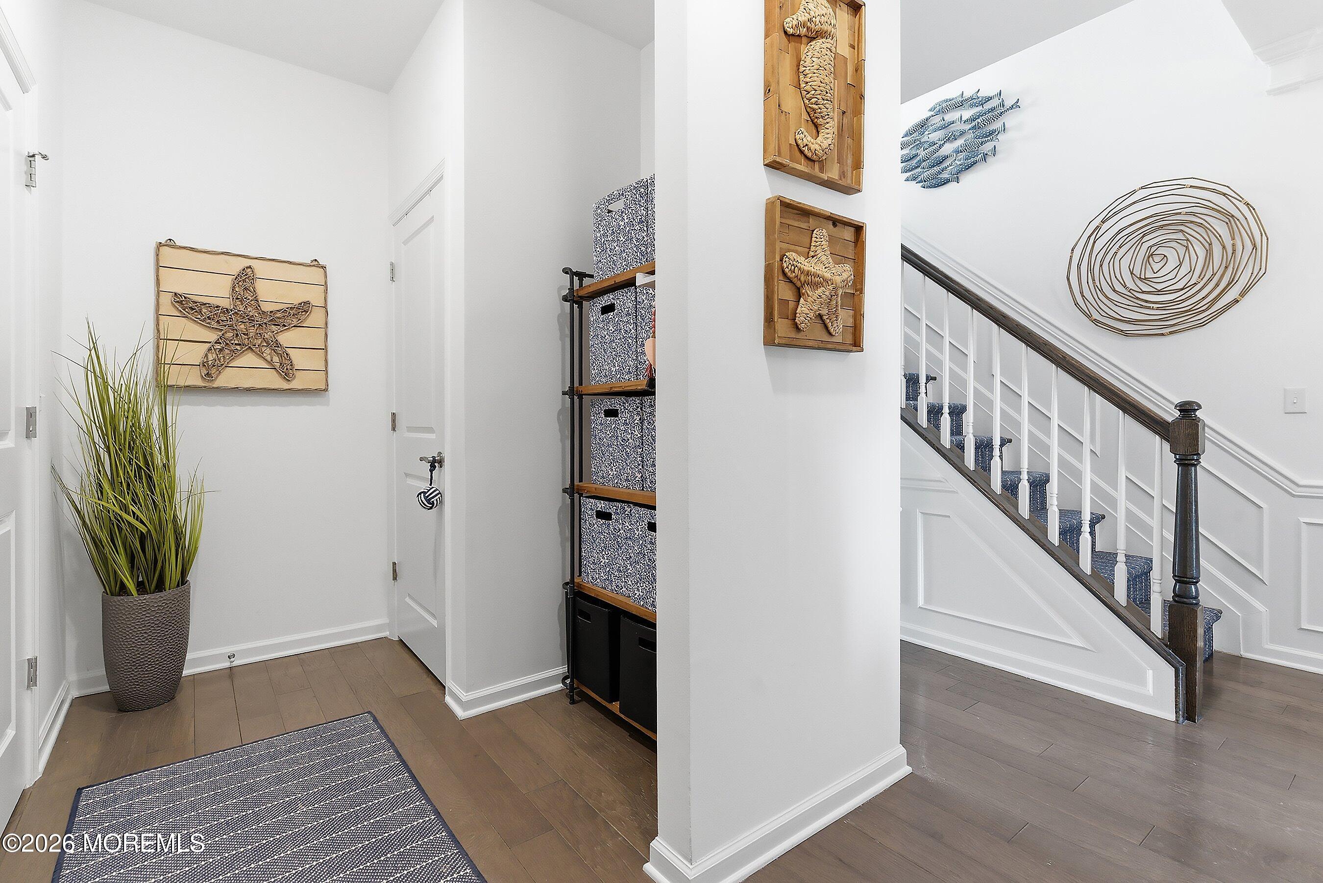 14 Lighthouse Point Road, Unit 604 Highlands, NJ 07732 - Photo 29 of 41 a view of entryway and hall with wooden floor