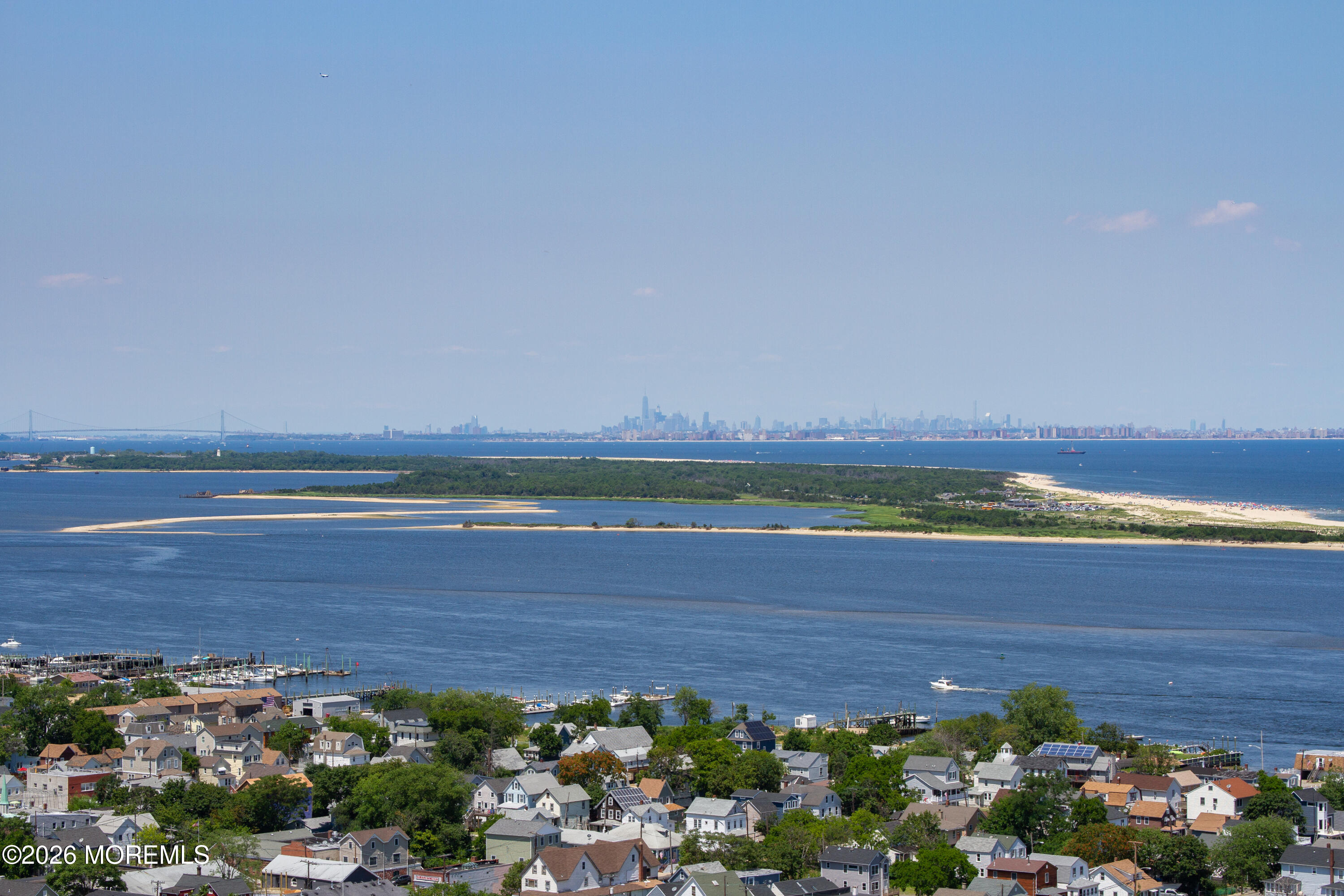 14 Lighthouse Point Road, Unit 604 Highlands, NJ 07732 - Photo 38 of 41 a view of an ocean and city