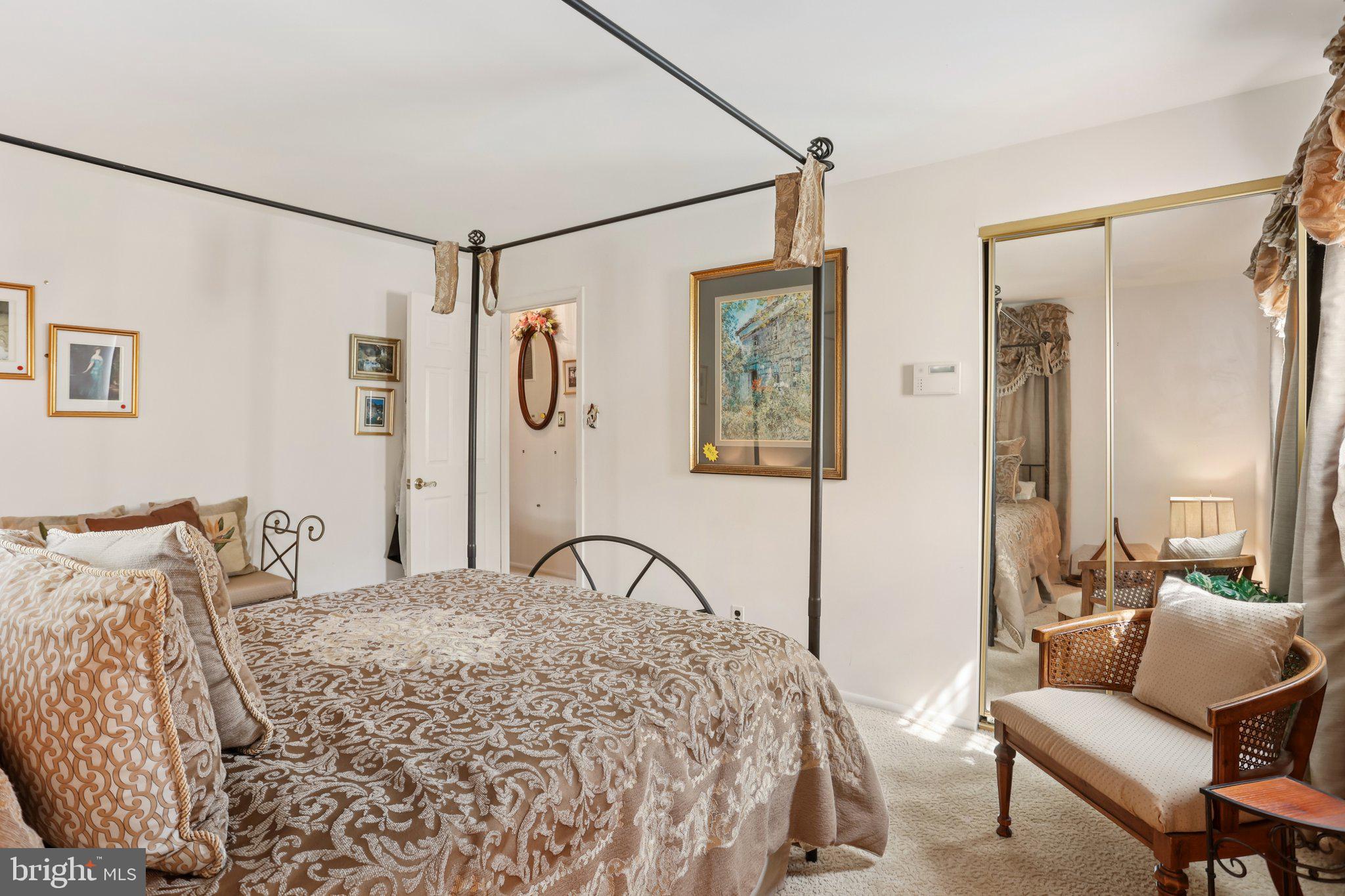 26 Regent Road Cherry Hill, NJ 08003 - Photo 19 of 36 a bedroom with a bed couch and a window