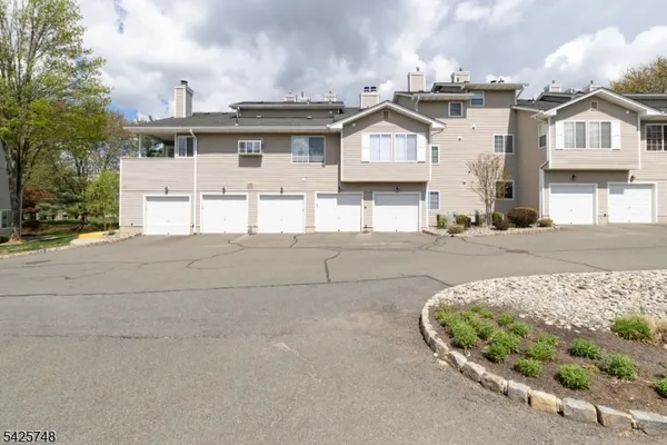 front view of a house with a couch