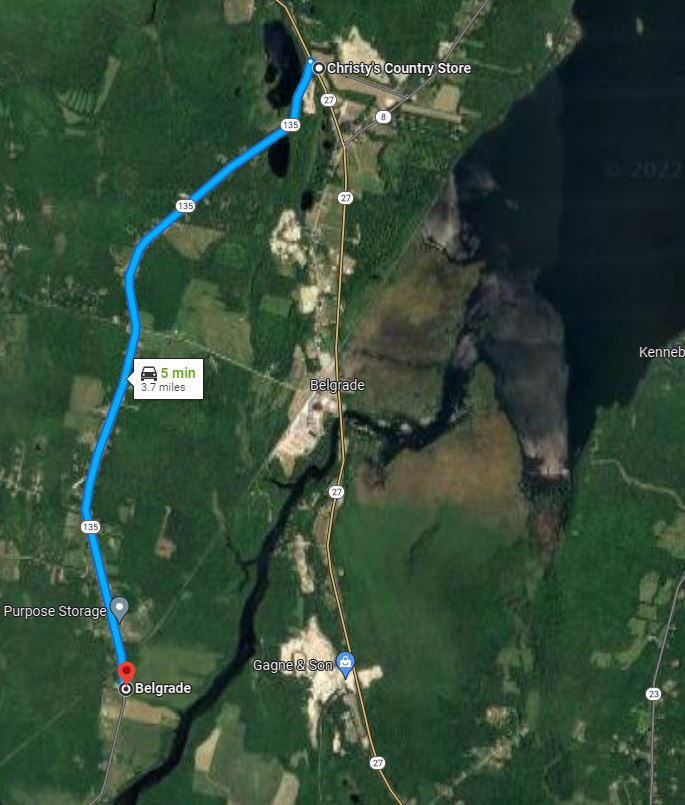 Map4-lot28c Manchester Road Belgrade, ME 04917 - Photo 18 of 18 Approximate directions from route 27