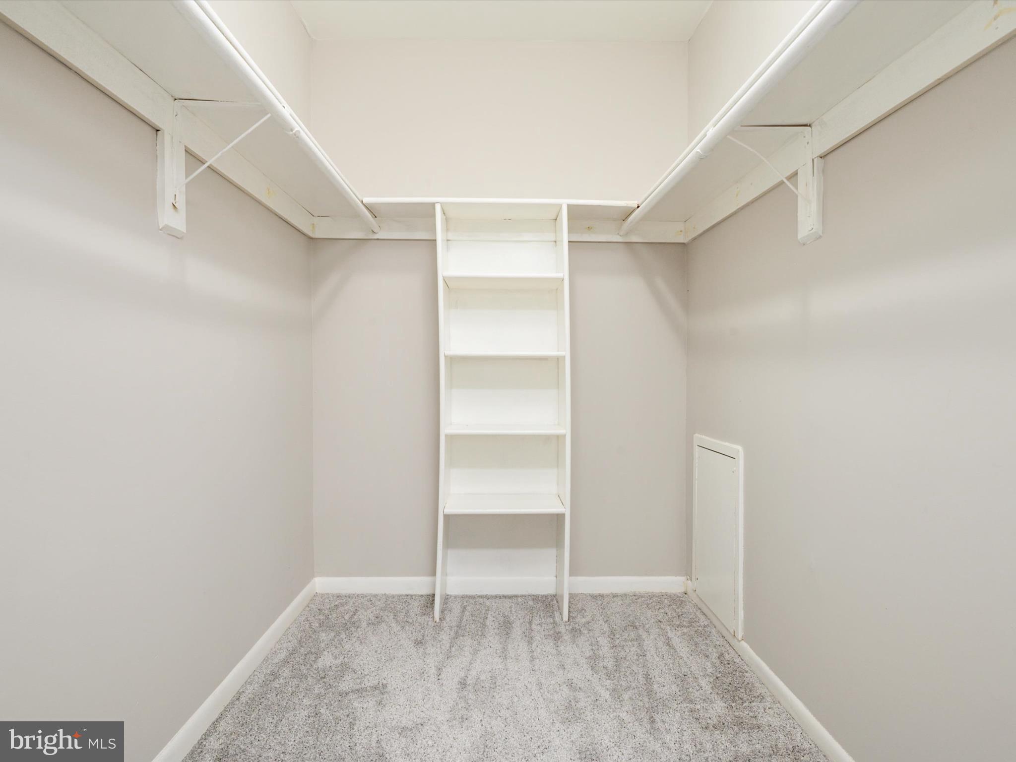 9639 White Acre Road, Unit B1 Columbia, MD 21045 - Photo 18 of 23 a view of an empty walk in closet