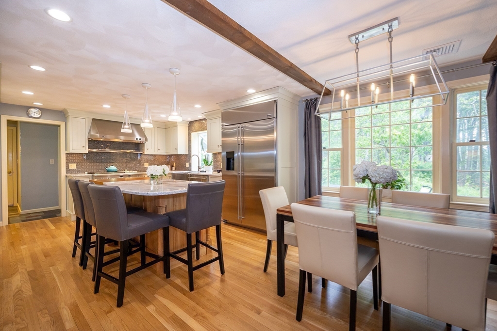 759 Main Street Boxford, MA 01921 - Photo 13 of 35 a view of a dining room with furniture window and outside view