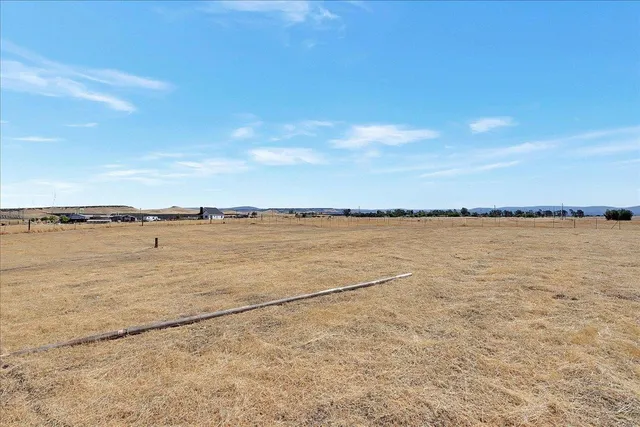 a backyard of a house