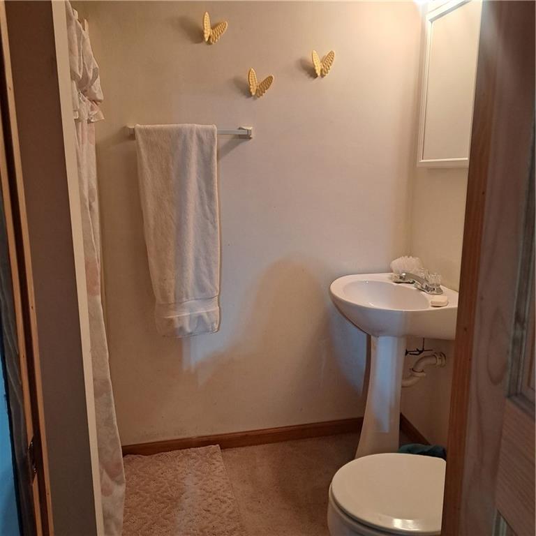 190 Hill Road Georgetown, PA 15043 - Photo 23 of 32 Downstairs Bathroom