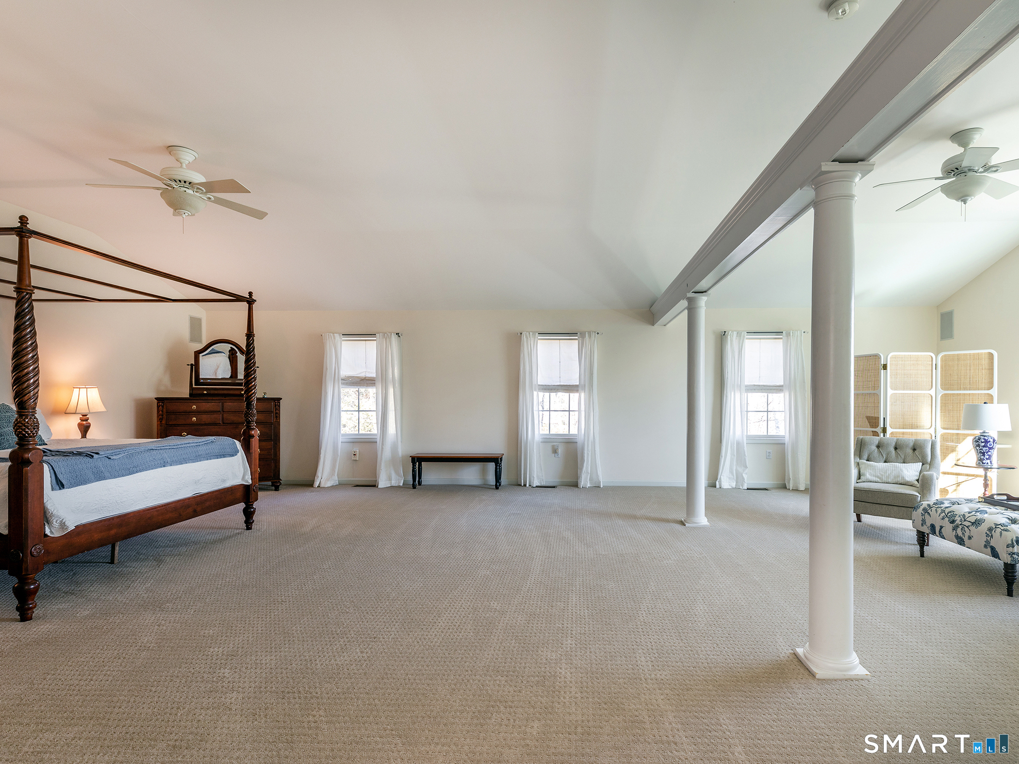 3 Weldon Court Goshen, CT 06756 - Photo 22 of 38 a view of a bedroom with furniture and windows