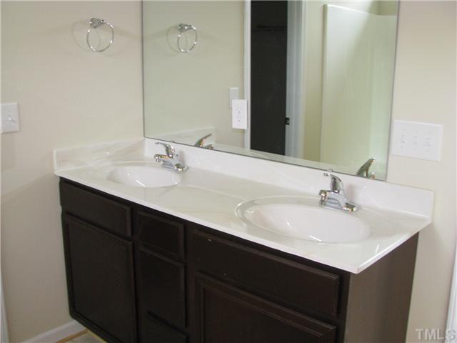6328 Slopeside Court Raleigh, NC 27610 - Photo 13 of 18 Large Master Bath with Dual Vanities, Tub and Shower