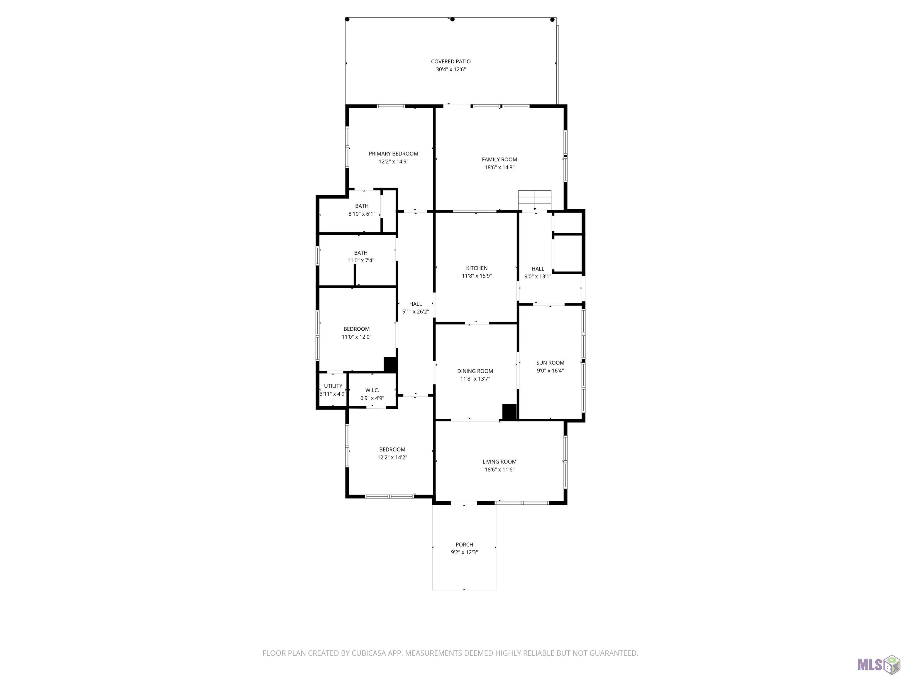 206 Coulon Road Thibodaux, LA 70301 - Photo 19 of 19 Floor Plan