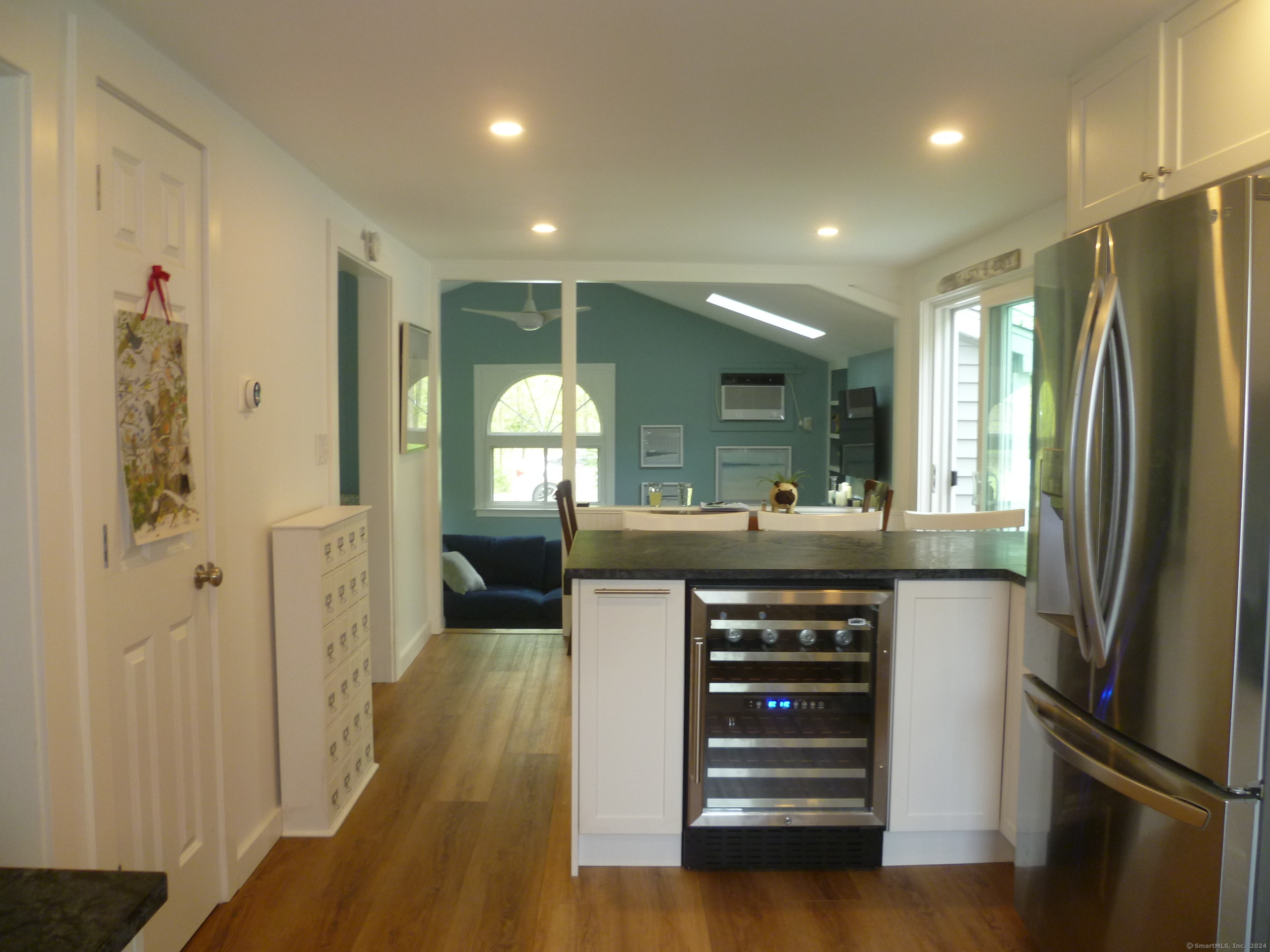 looking from Kitchen to the bonus/playroom