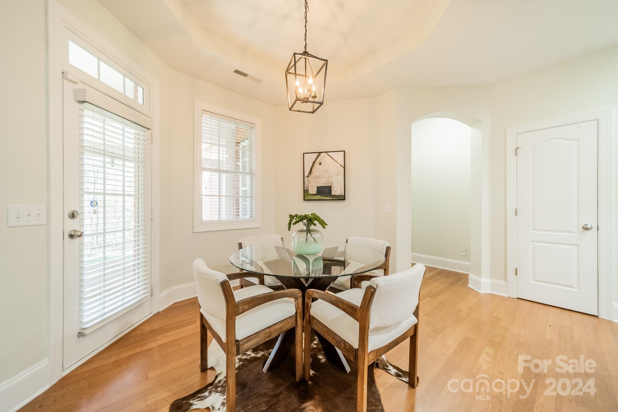 10806 Round Rock Road Charlotte, NC 28277 - Photo 20 of 41 a view of a dining room with furniture window and outside view