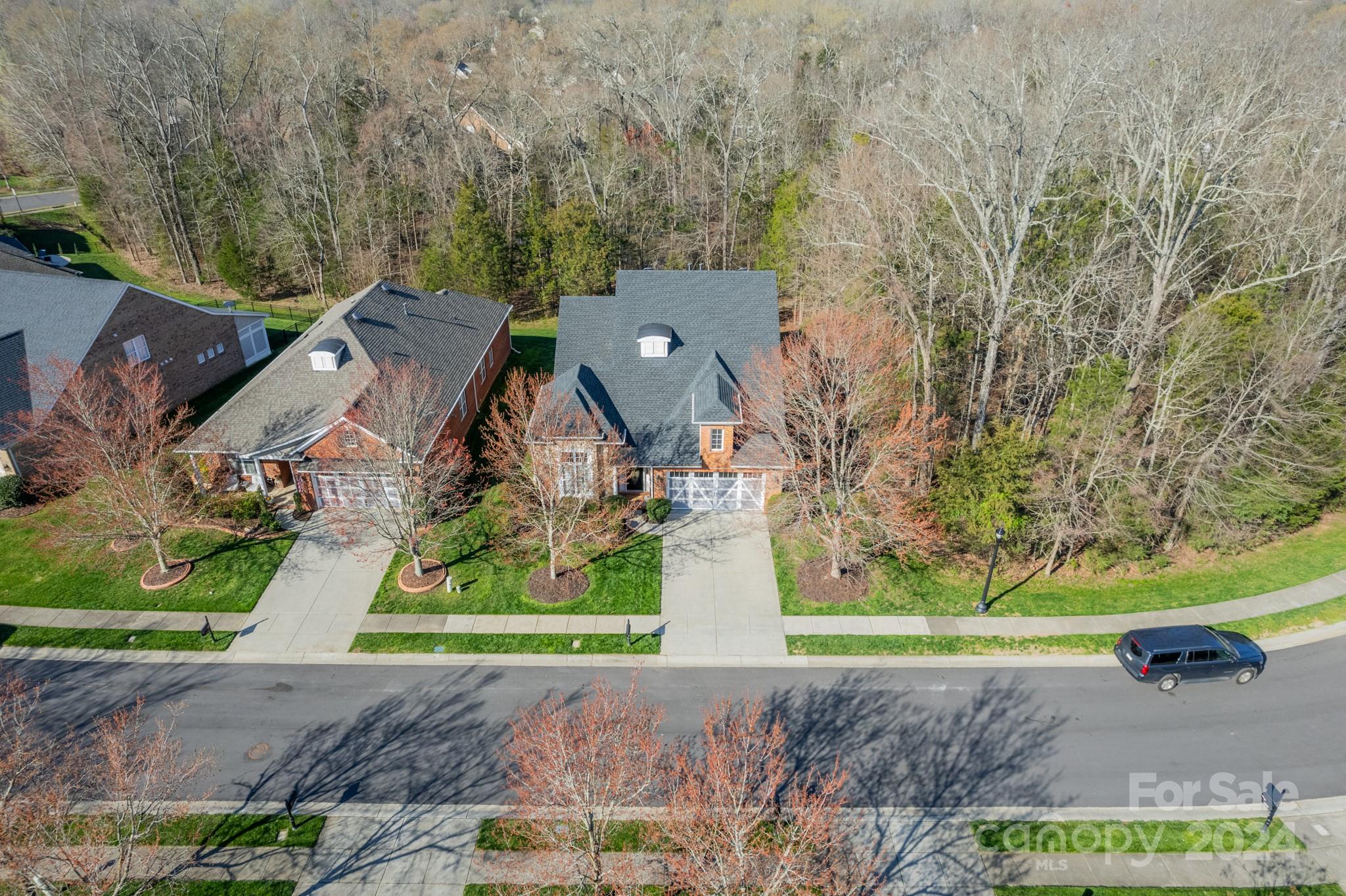 10806 Round Rock Road Charlotte, NC 28277 - Photo 40 of 41 an aerial view of a house with a yard