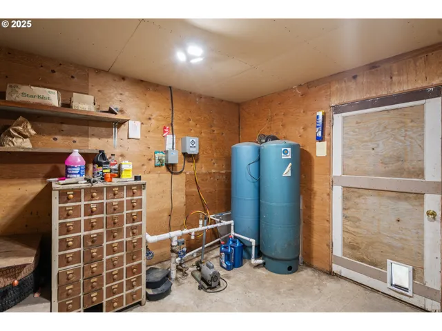 a view of a lake with mountains in the background