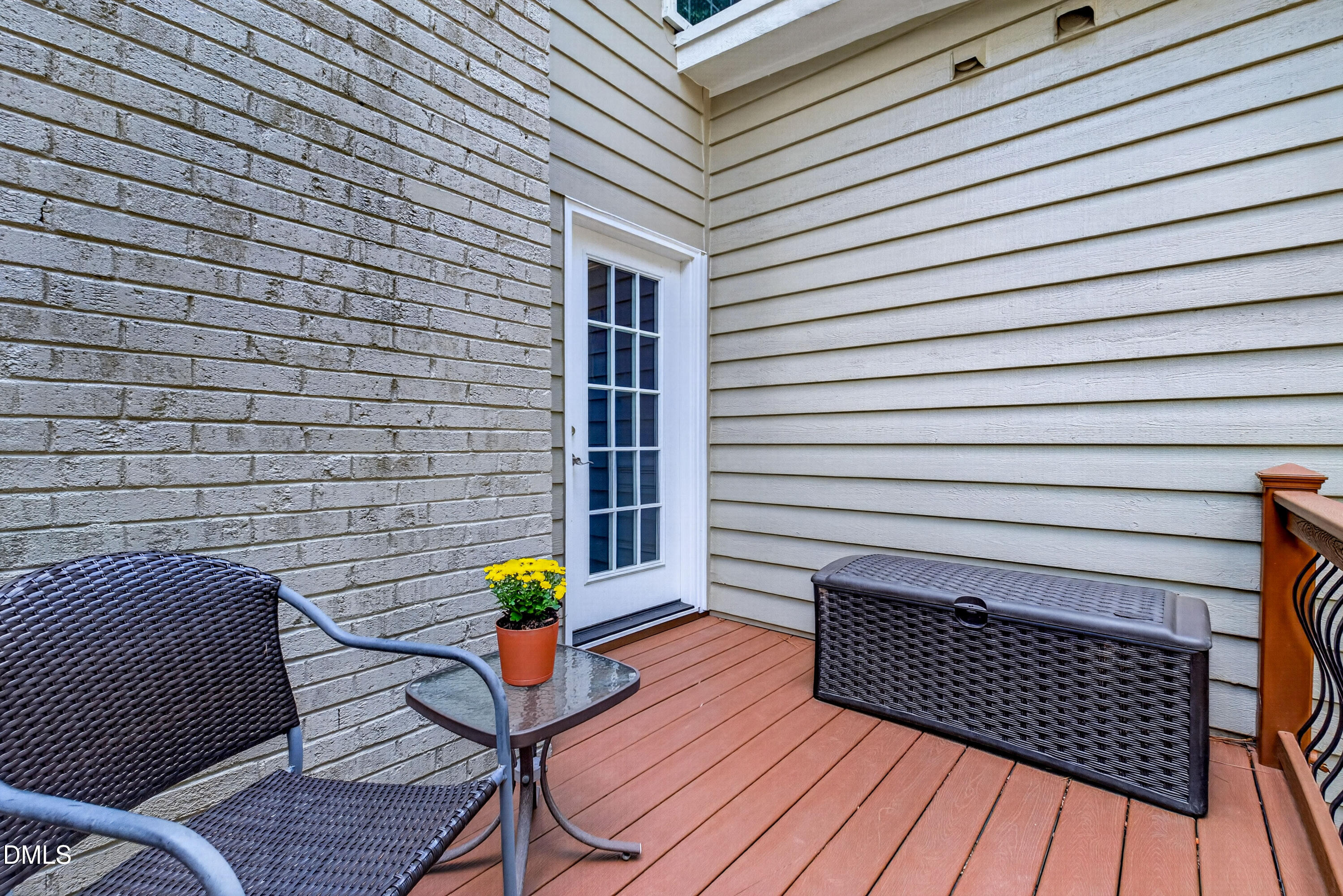 8501 Southfield Place Raleigh, NC 27615 - Photo 74 of 99 Small deck off of living room