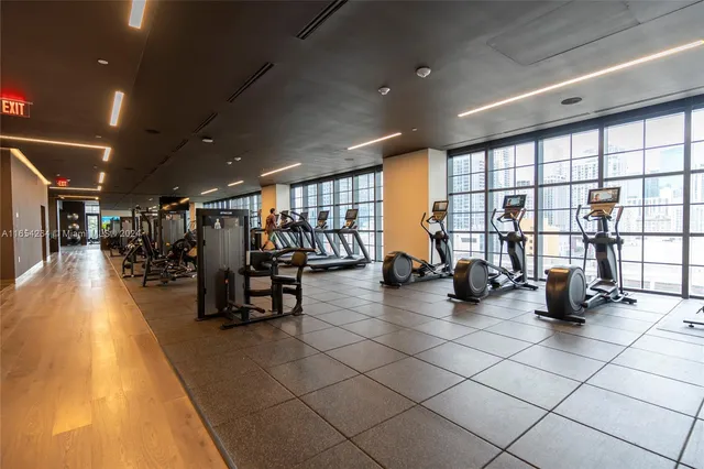 a living room filled with furniture