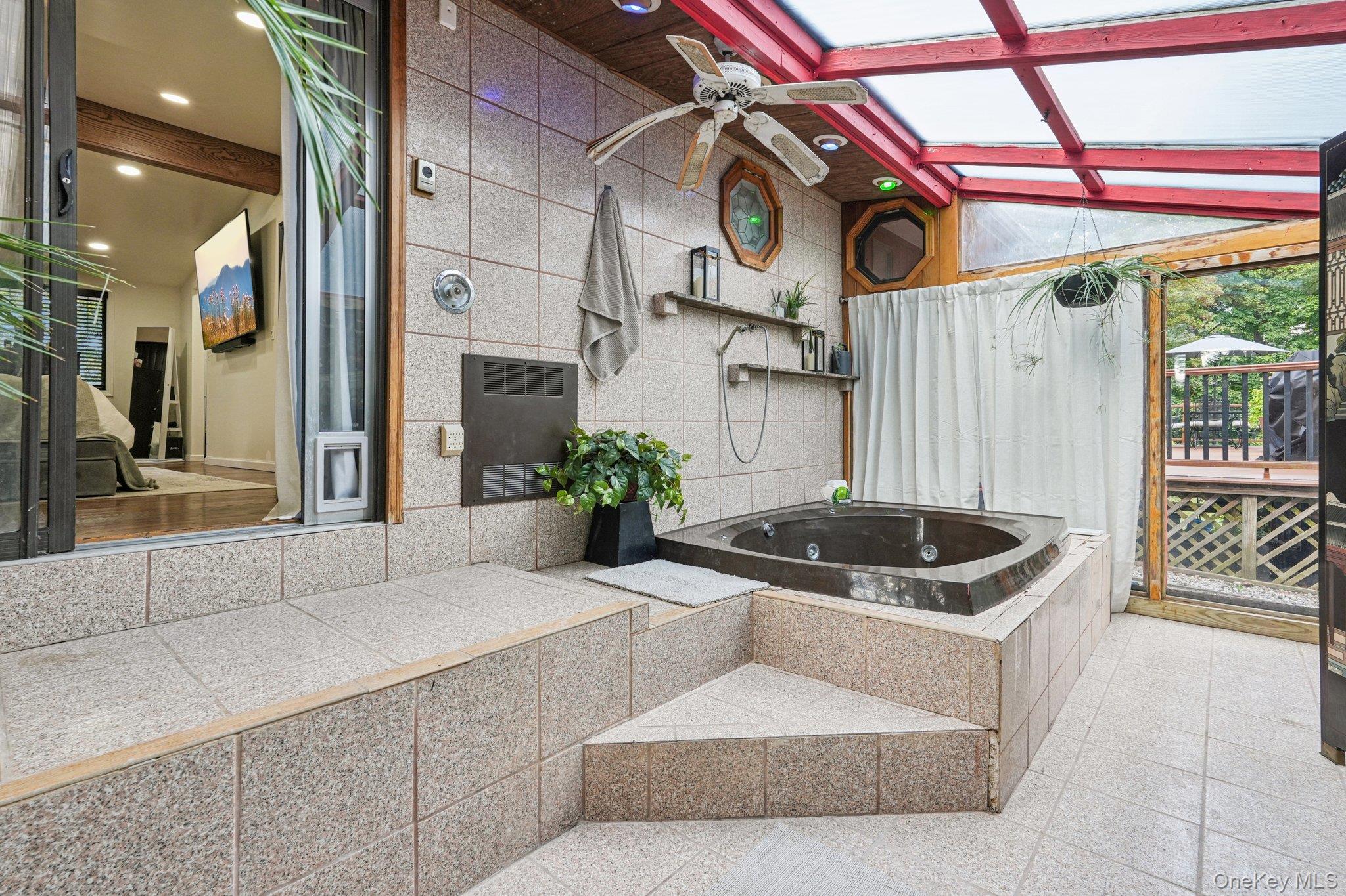 215 Rose Road West Nyack, NY 10994 - Photo 15 of 42 spa room step down from primary bedroom