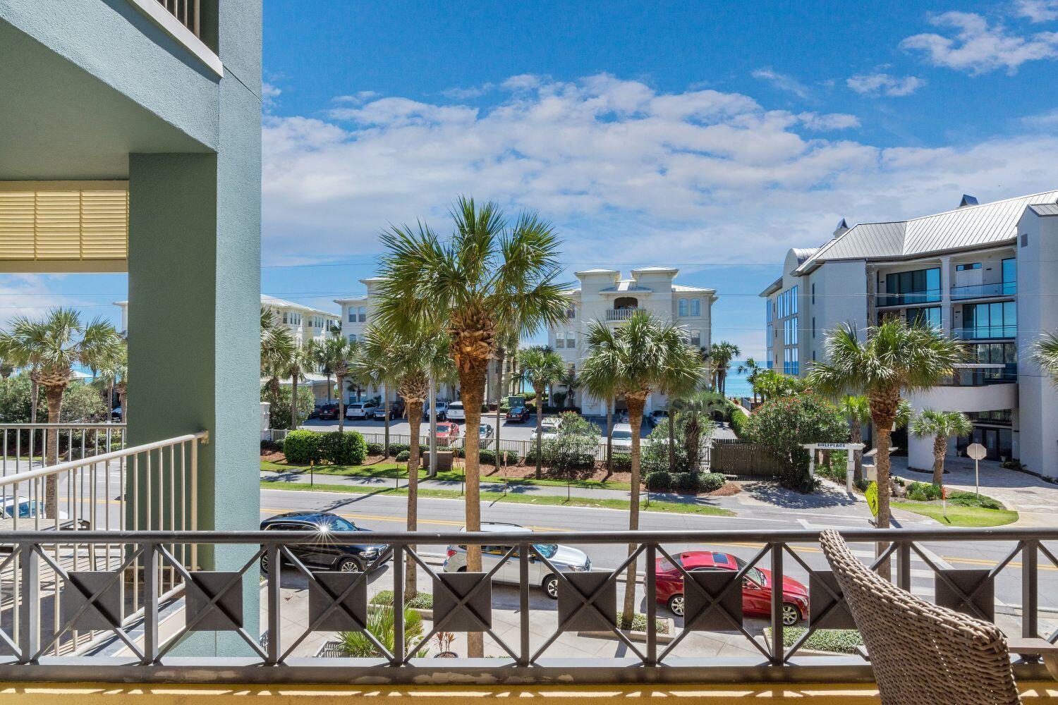 95 Laura Hamilton Boulevard, Unit 209 Santa Rosa Beach, FL 32459 - Photo 23 of 37 a view of swimming pool with outdoor seating and city view