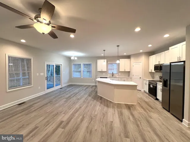 a close view of closet