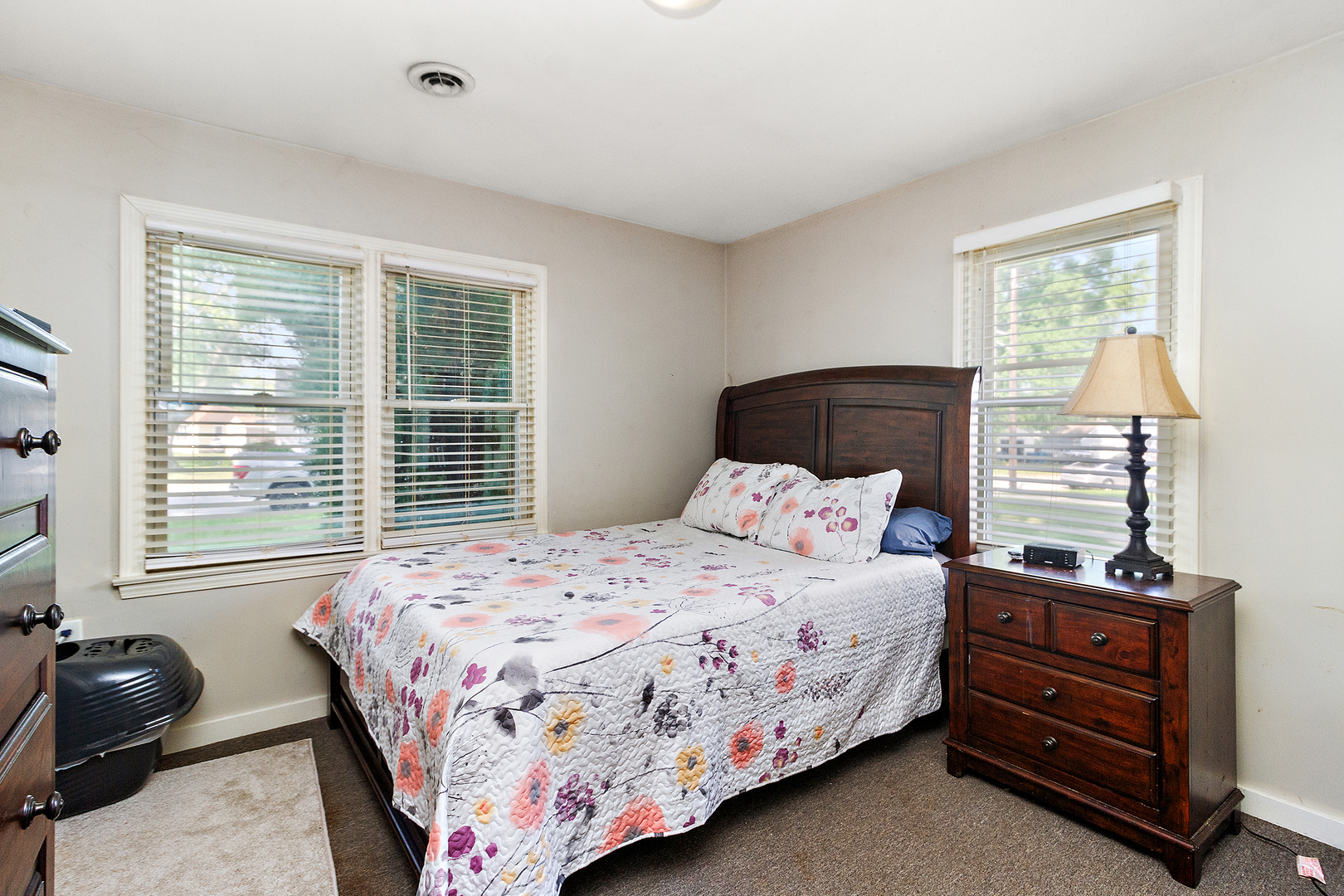 1354 Circle Drive Kankakee, IL 60901 - Photo 6 of 14 a bedroom with a bed and wooden floor