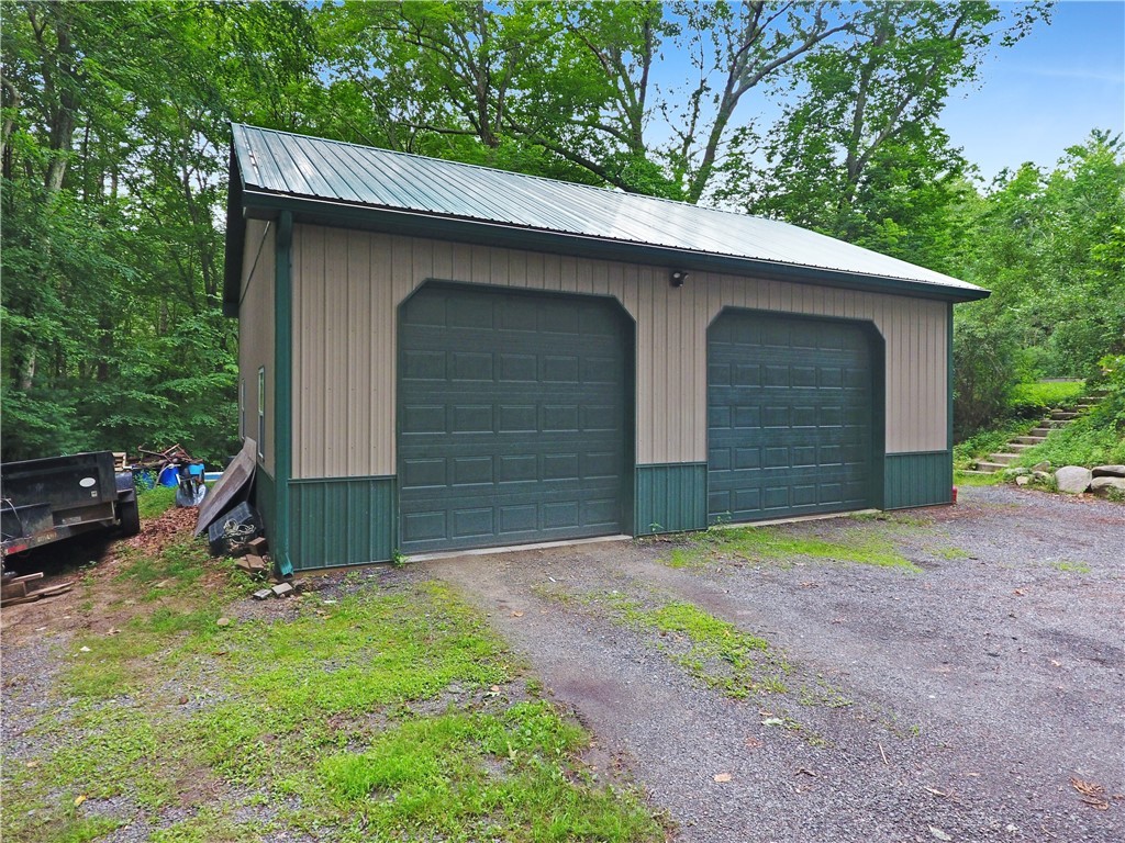 123 Dye Hill Road Hopkinton, RI 02832 - Photo 33 of 40 30' x 38' utility garage with heated floor