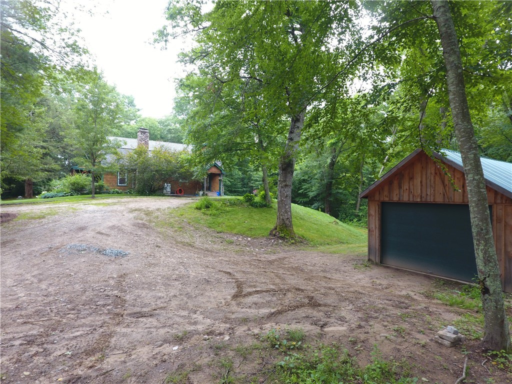 123 Dye Hill Road Hopkinton, RI 02832 - Photo 36 of 40 18' x 30' post and beam garage and driveway