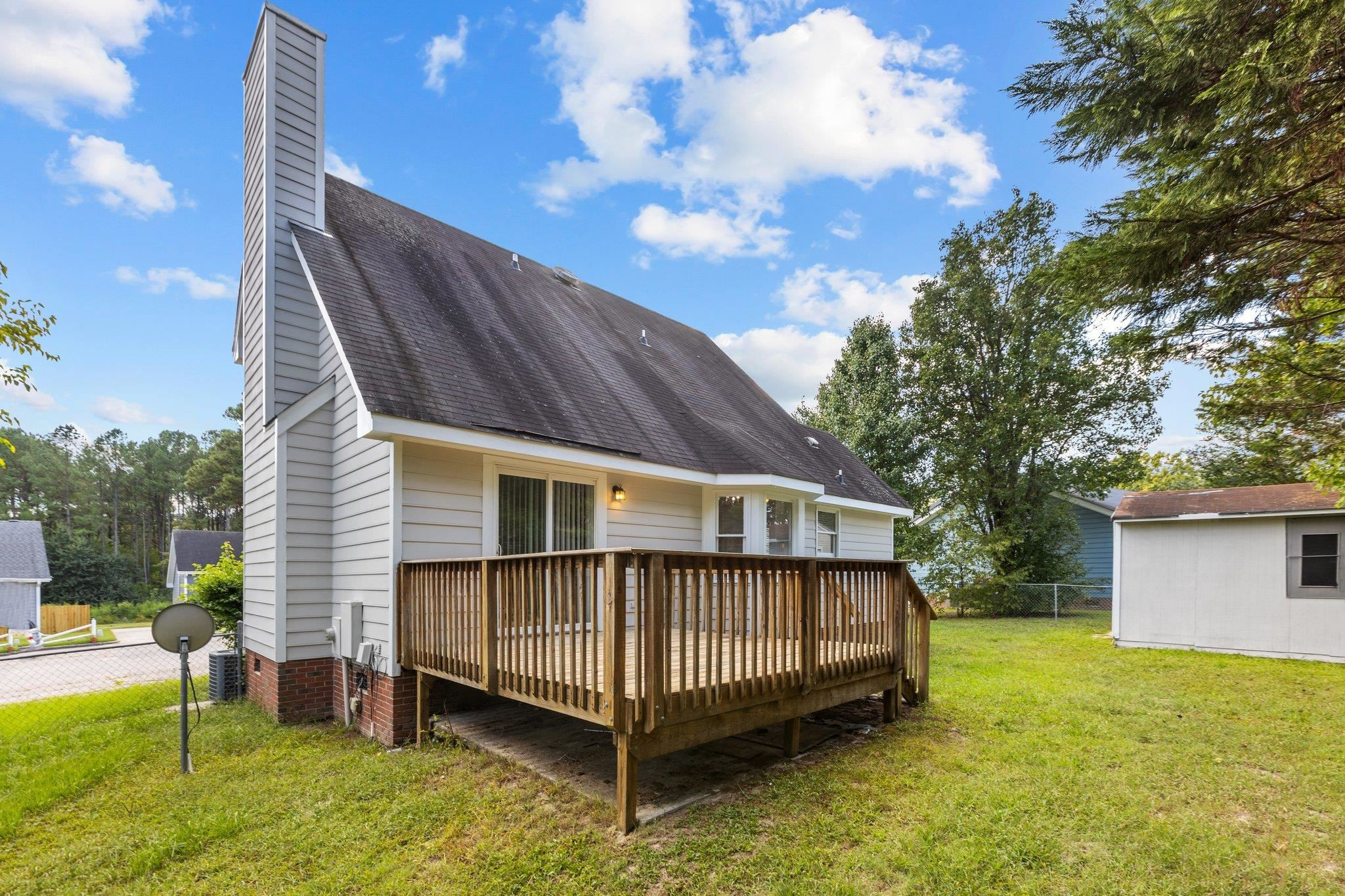1917 Ranch Mill Circle Raleigh, NC 27610 - Photo 29 of 30 Spacious & flat back yard with Shed