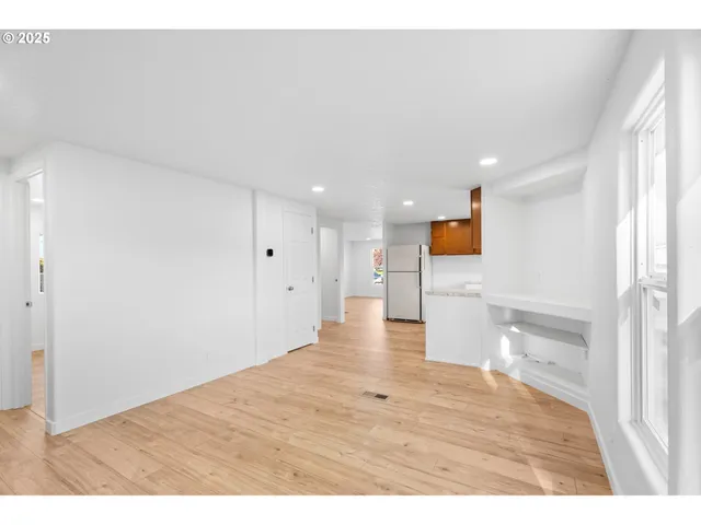a view interior of the house and wooden floor