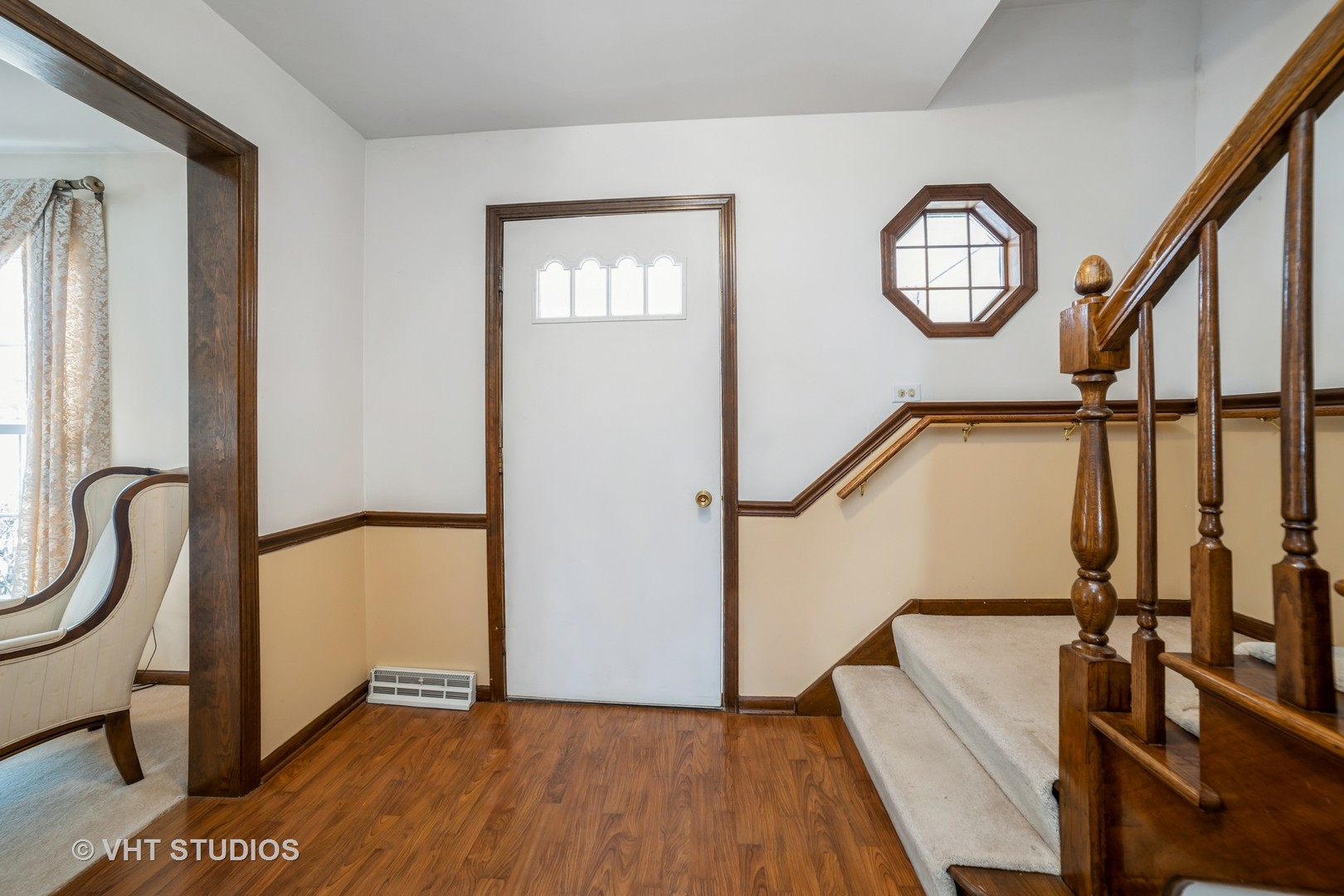 43-w043 Campton Hills Road Elburn, IL 60119 - Photo 2 of 22 a view of an entryway with wooden floor