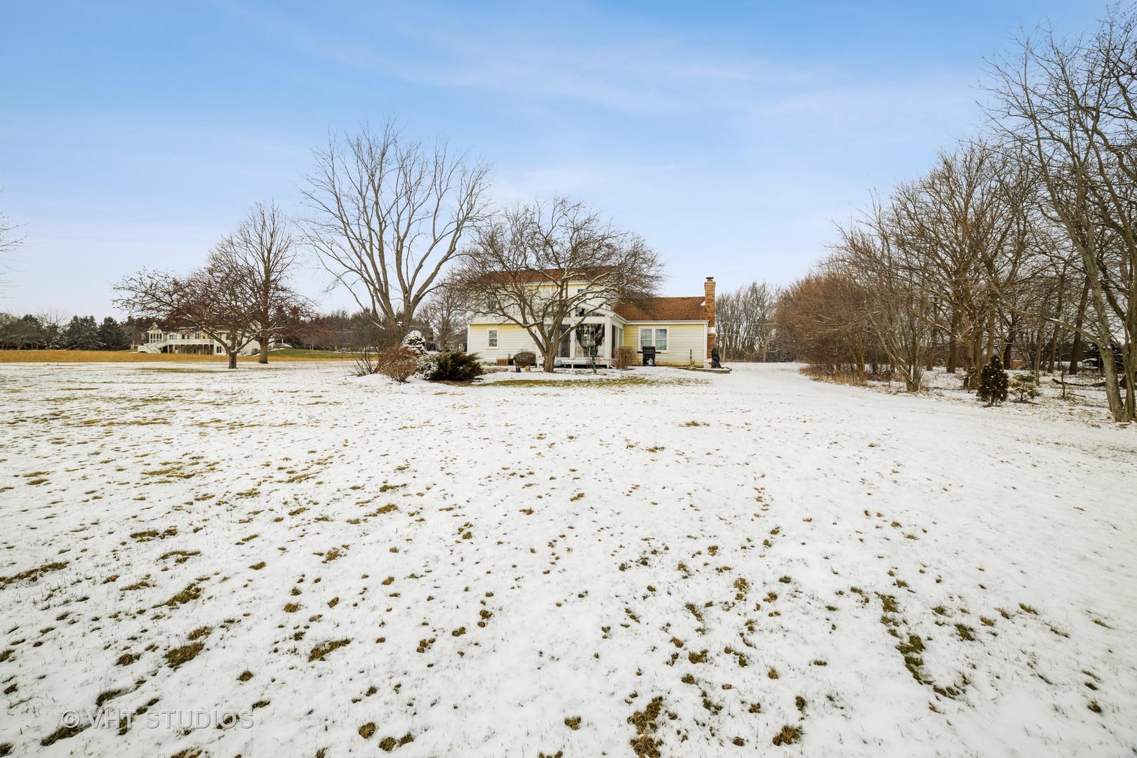 43-w043 Campton Hills Road Elburn, IL 60119 - Photo 21 of 22 a view of a yard with snow on the road