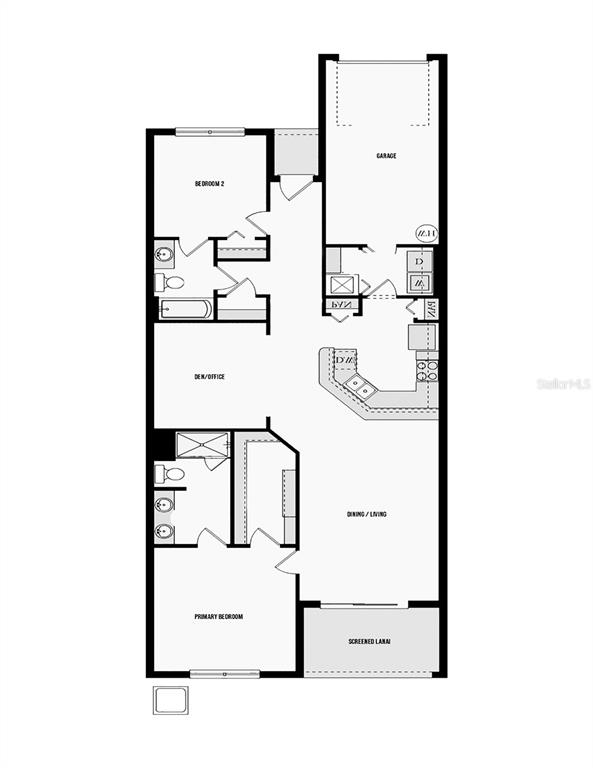 6736 Ripple Pond Loop Zephyrhills, FL 33541 - Photo 40 of 40 a picture of a floor plan