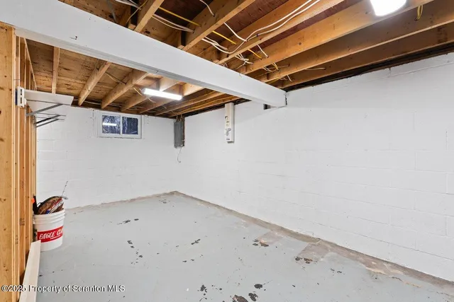 a view of storage and utility room