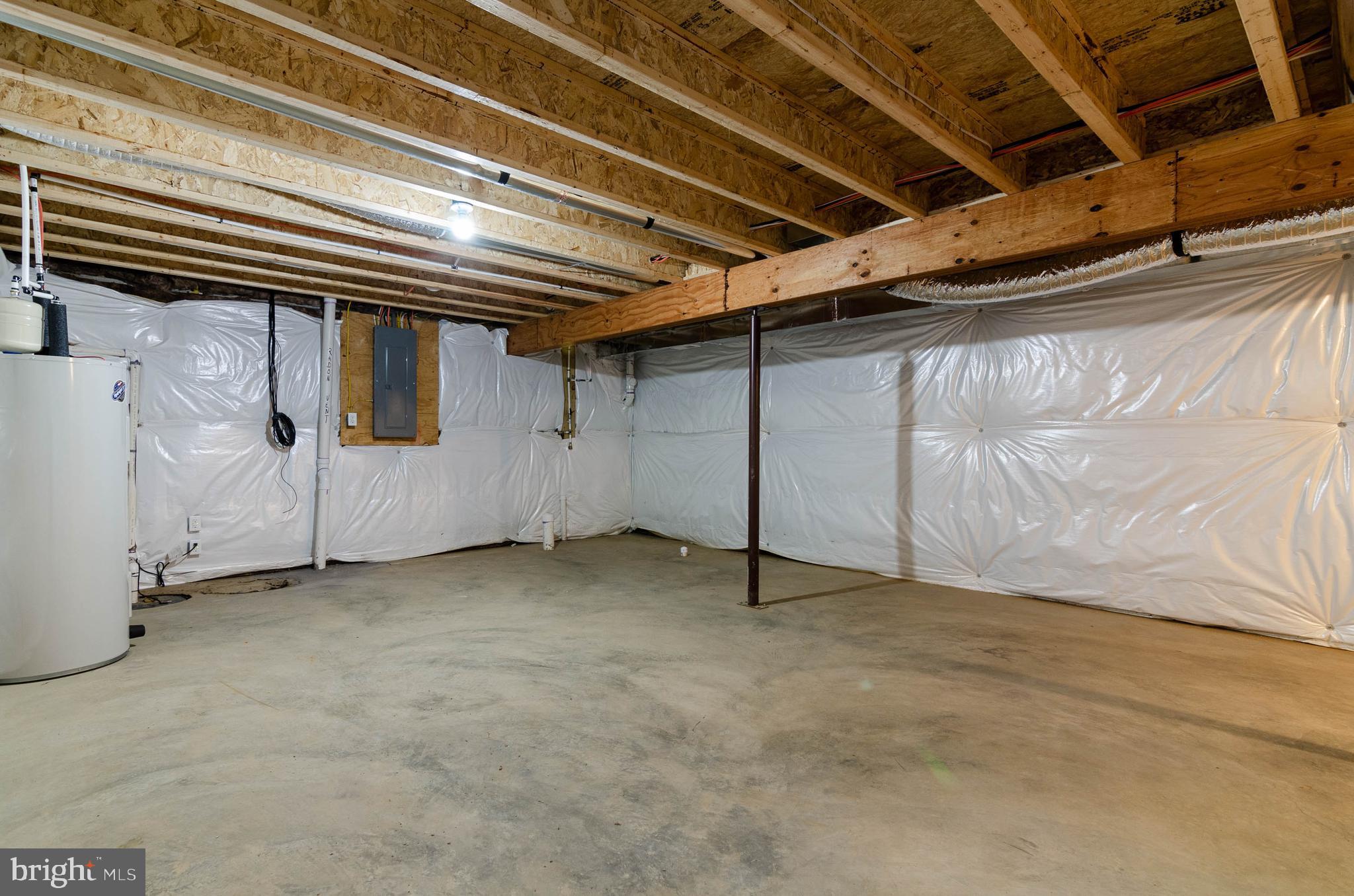 140 White Post Road White Post, VA 22663 - Photo 40 of 46 FULL UNFINISHED BASEMENT