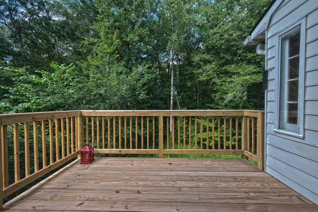 26 Flint Ridge Drive Southeast Mableton, GA 30126 - Photo 8 of 28 a view of a wooden deck
