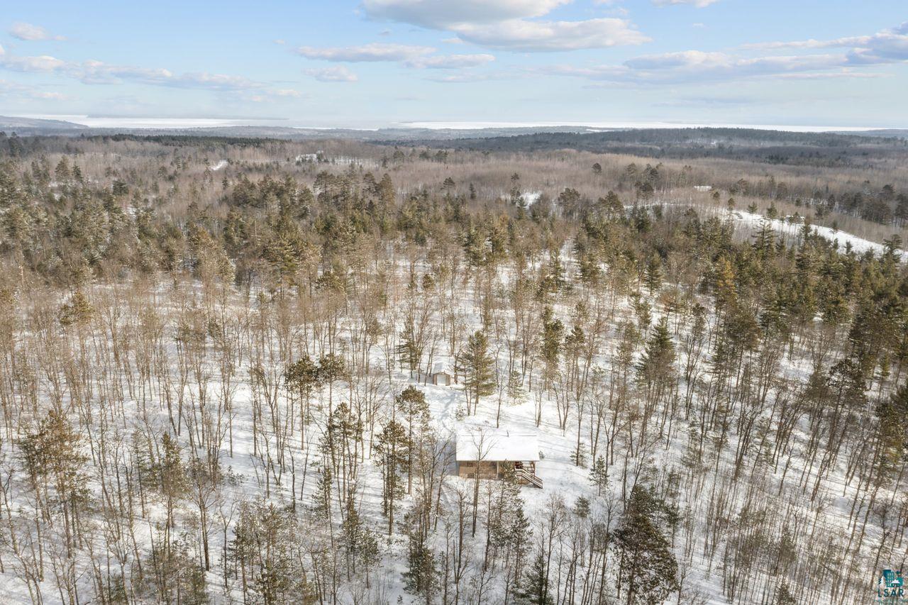28255 Friendly Valley Road Washburn, WI 54891 - Photo 27 of 34 View of snowy aerial view