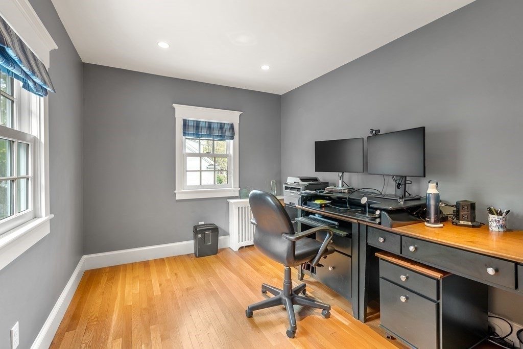 27 Boulder Brook Road Wellesley, MA 02481 - Photo 27 of 41 a view of a workspace with furniture and a window