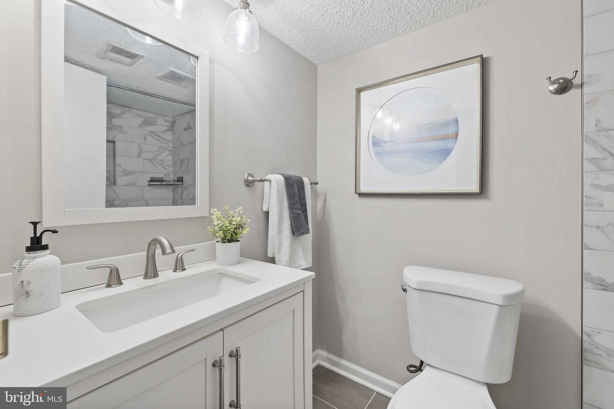 3802 Bel Pre Road, Unit 11 Silver Spring, MD 20906 - Photo 21 of 31 Updated hallway bathroom with a tub!