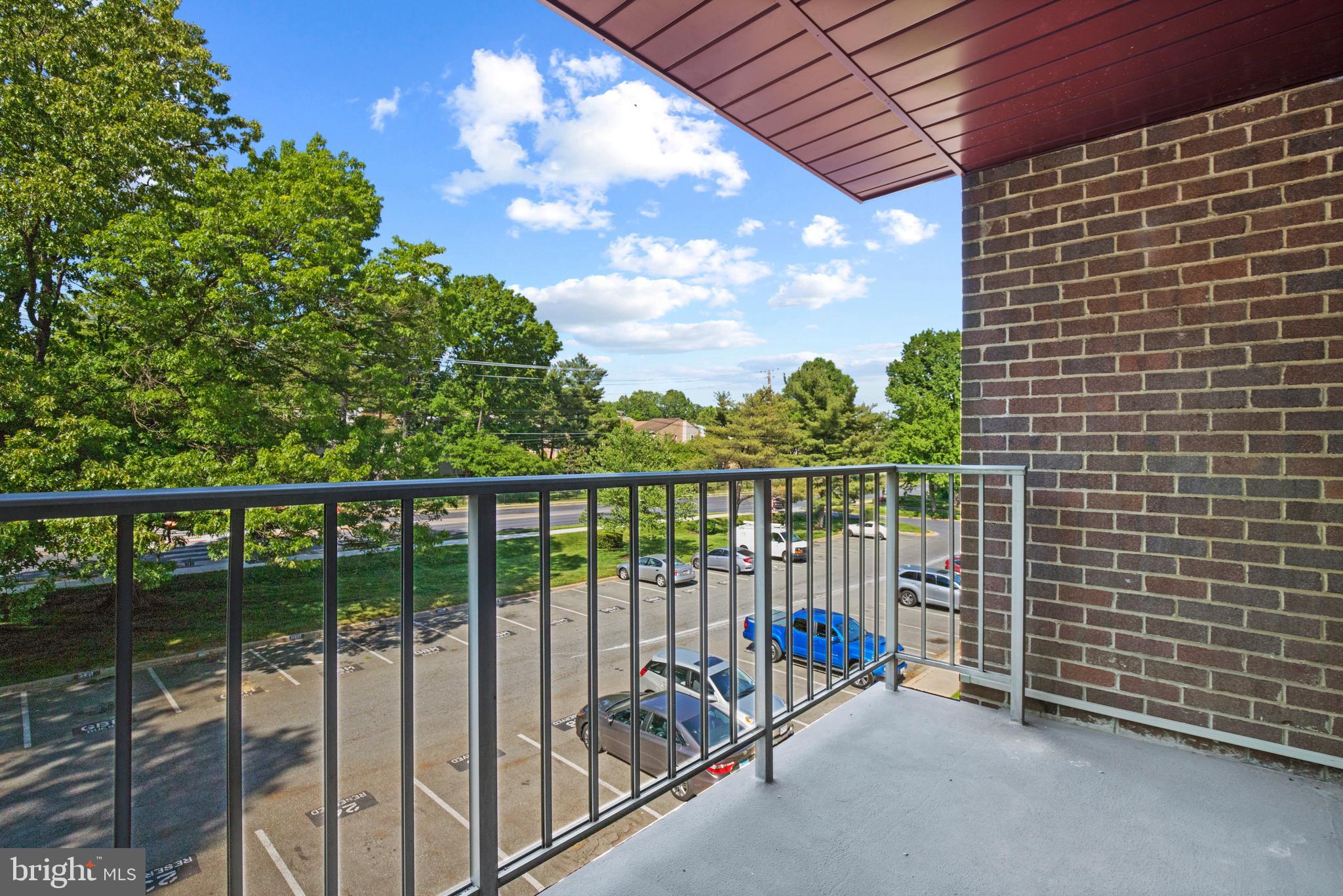 3802 Bel Pre Road, Unit 11 Silver Spring, MD 20906 - Photo 28 of 31 Large balcony, perfect for entertaining.