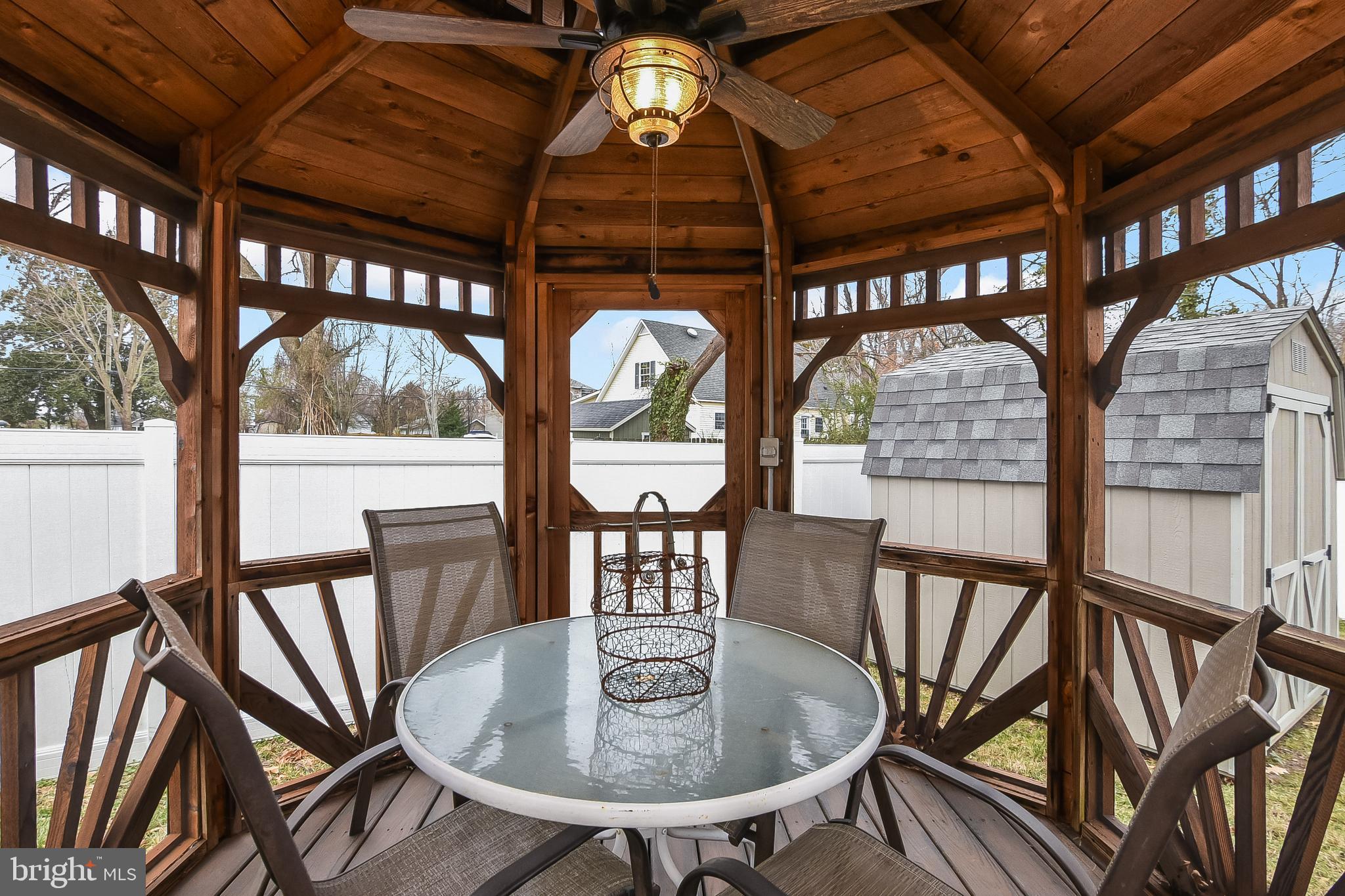 115 Nelson Street Colonial Beach, VA 22443 - Photo 33 of 45 Gazebo on Deck