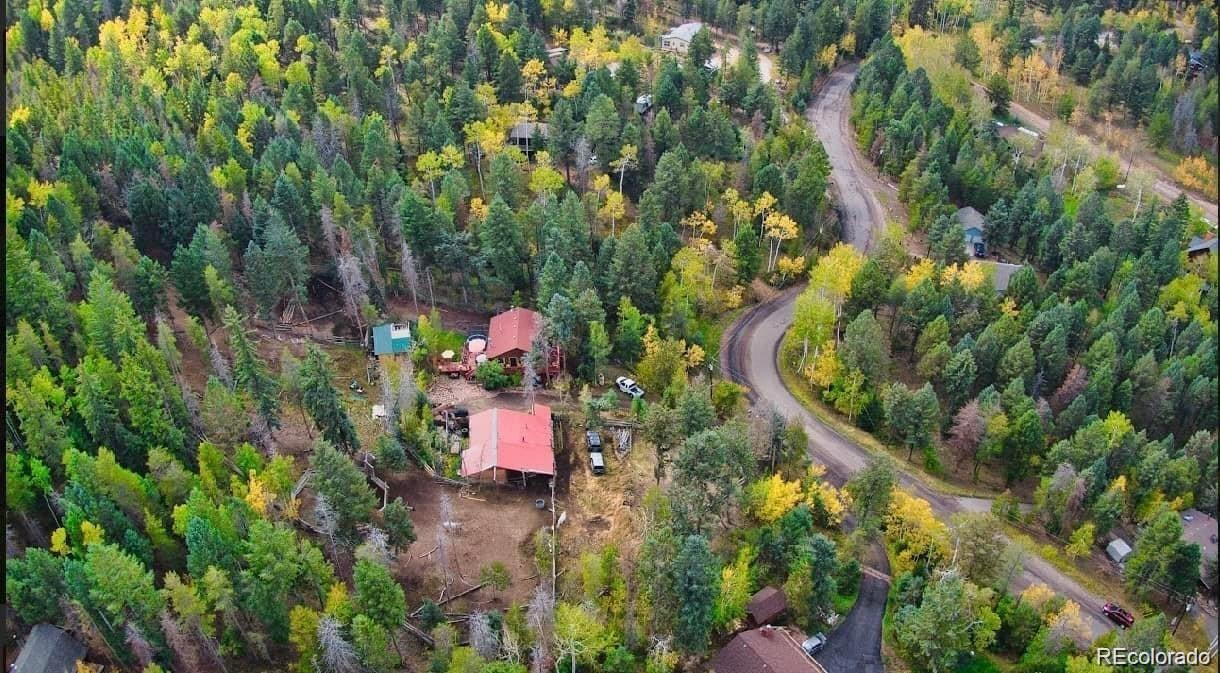 a view of a wooden bridge