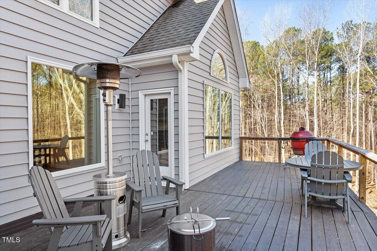 5920 Orchid Valley Road Raleigh, NC 27613 - Photo 9 of 54 Large private rear deck