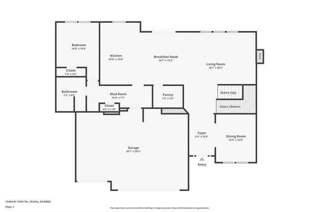 $614,950 | 19444 West 114th Terrace, Olathe, KS 66061