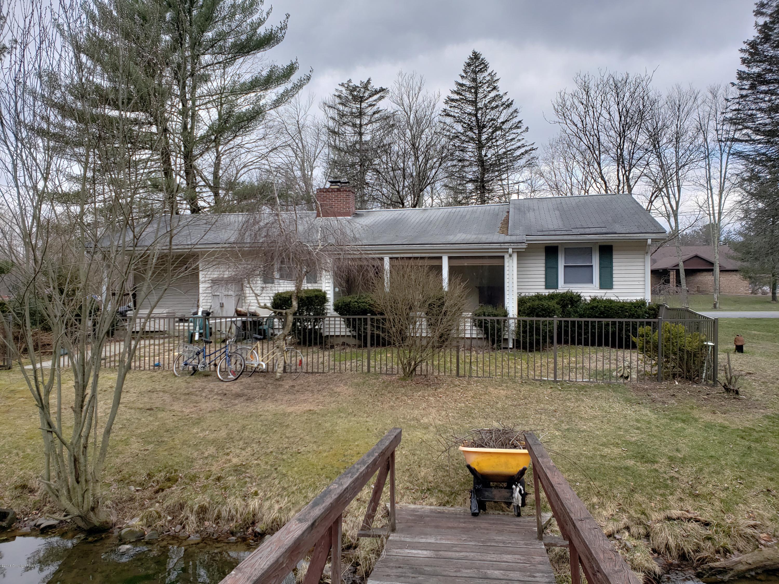 176 Learn Road Tannersville, PA 18372 - Photo 4 of 14 Rear view from bridge