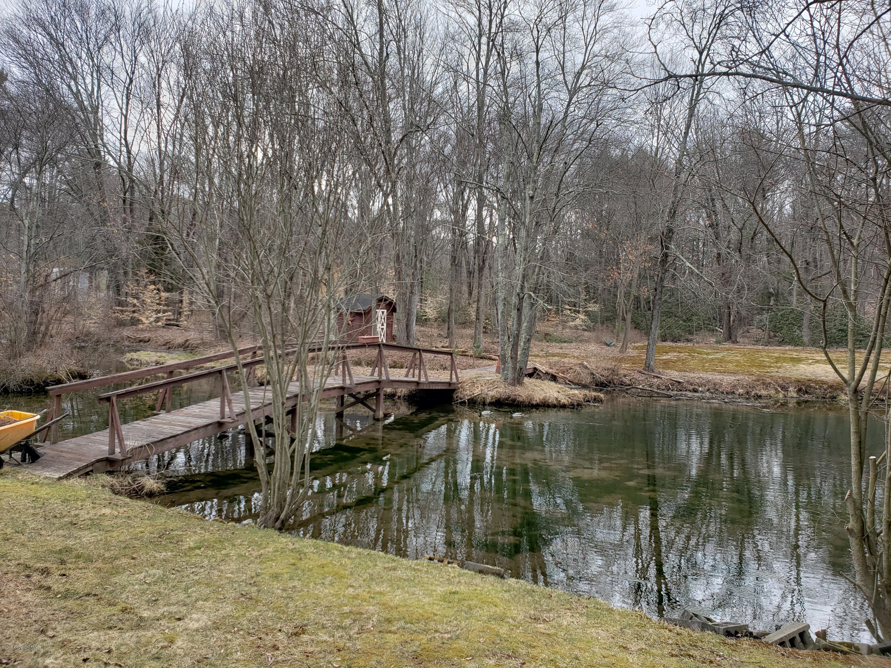 176 Learn Road Tannersville, PA 18372 - Photo 5 of 14 Pond and bridge